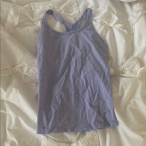 Lululemon ebb to street tank lavender